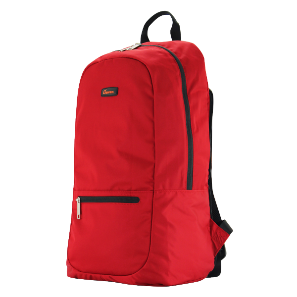 《旅行配件》折疊後背包-紅色