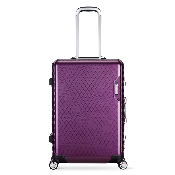 《輕量鋁框系列》登機箱-22吋紫色