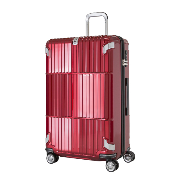 《都會時尚煞車箱》行李箱-27吋珠光紅