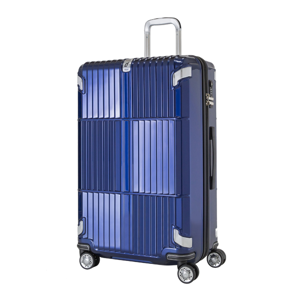 《都會時尚煞車箱》行李箱-27吋珠光藍