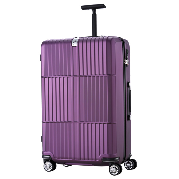 《Manzoni單柄拉桿》行李箱-29吋紫色細圓點