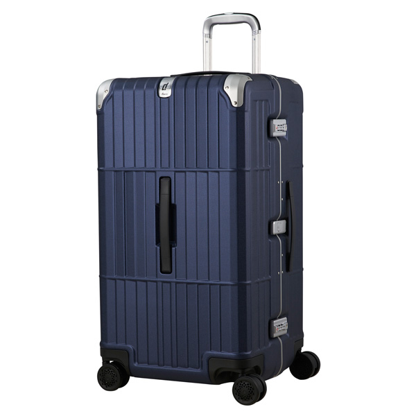 《異形鋁框箱》行李箱-27吋霧面寶藍