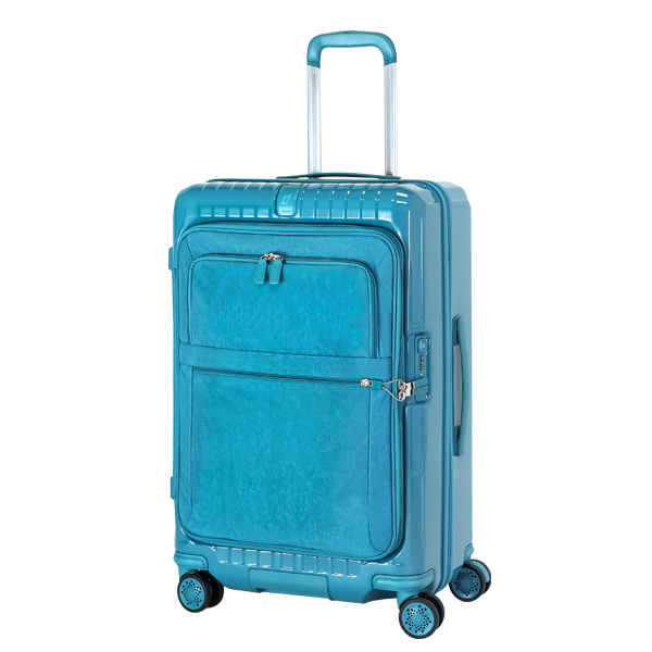 《前開式煞車箱》行李箱-27吋香脂藍