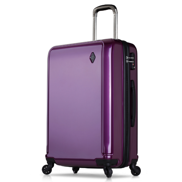 purple samsonite luggage spinners