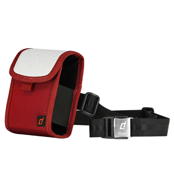 《高爾夫配件》可調式測距儀專用腰包-紅色