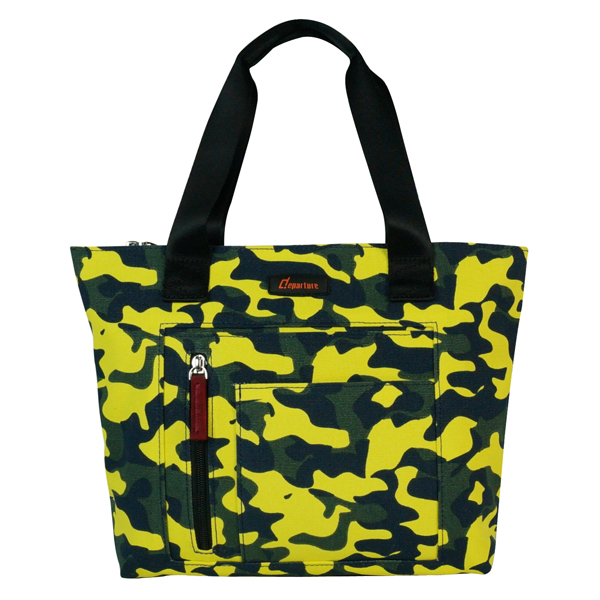 ToteBagCamouflageYellow/RubyRed