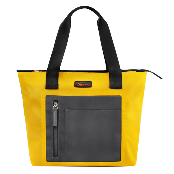 ToteBagTwo-ColorYellow/Grey