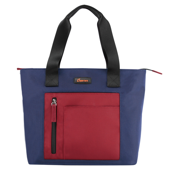 《手提包》輕便小提包雙色系列-藍色+紅色